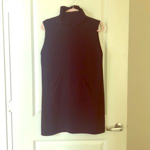 Zara mock neck sleeveless dress